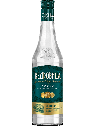 Vodka Kedrovica s cedrovo drevesno smolo 0,7 l