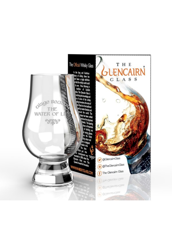 Kozarec za whisky Glencairn dekor 