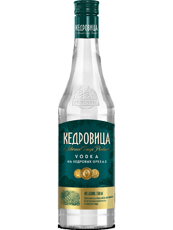 Vodka Kedrovica s cedrovo drevesno smolo 0,7 l