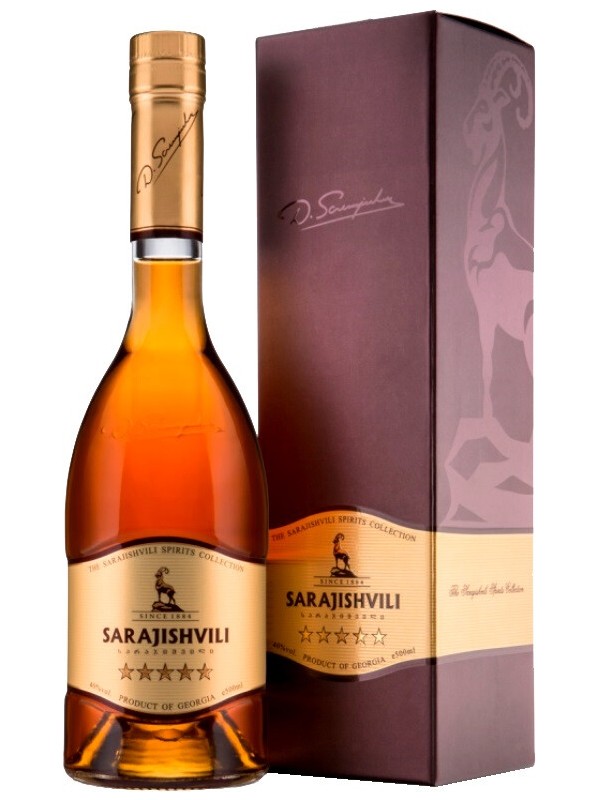 Sarajishvili 5*  40% alk. 0,7 l