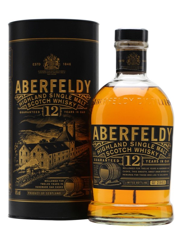 Whisky Aberfeldy 12 yo 40% 0,7 l