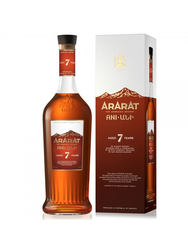 Armenski brandy Ararat Entir 7 let 0,7 l