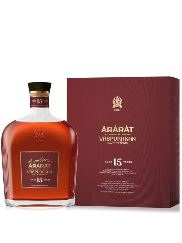 Ararat Vaspurakan 15-letni 40% alk. 0,7 l