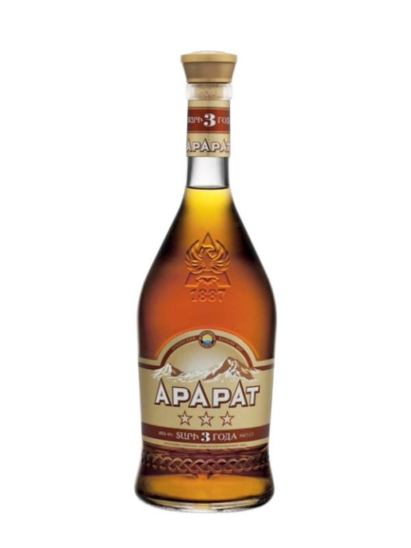 Armenski brandy Ararat 3* 0,7 l