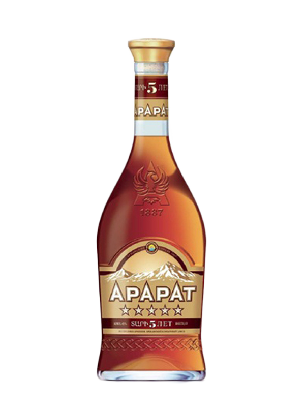 Armenski brandy Ararat 5* 0,7 l