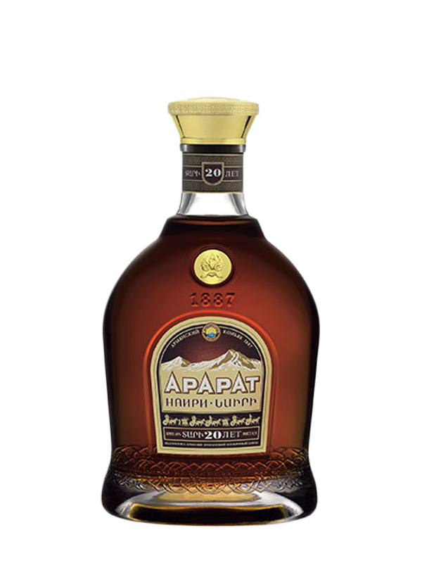 Armenski brandy Ararat Nairi 20 let 0,7 l