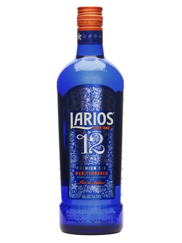 Larios 12 Botanicals Premium Gin 0,7 l 40% alk.