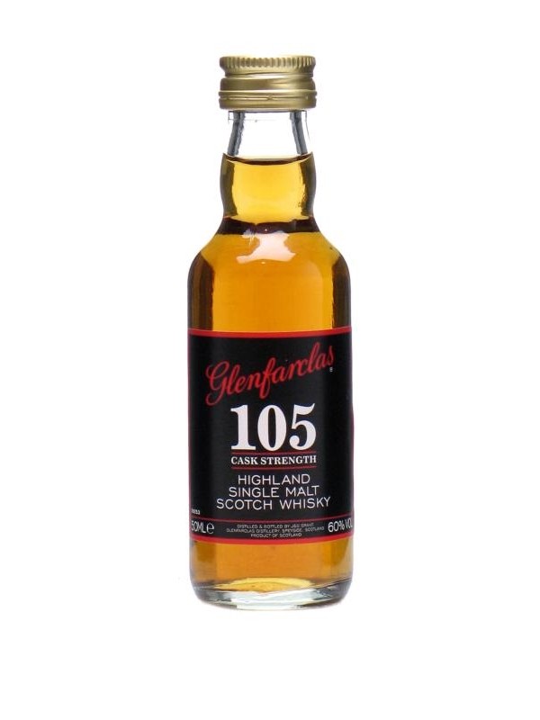 Whisky Glenfarclas 105 Cask Strength 60% 0,05 l miniaturka