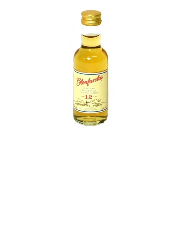 Whisky Glenfarclas 12 yo 43% 0,05 l miniaturka