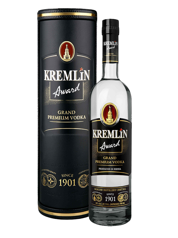 Vodka Kremlin Award 0,7 l v usnju, darilno pakiranje
