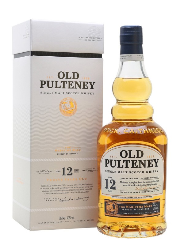 Whisky Old Pulteney 12 yo 40%  0,7 l