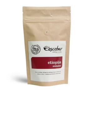Kava ETIOPIJA Sidamo mleta 100 g