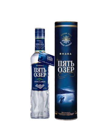 Pyat ozer Vodka tube 0,5 l