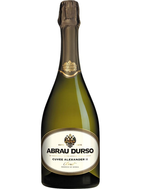 Peneče vino Abrau Durso Cuvee Alexander II Brut 12,5% 0,75 l