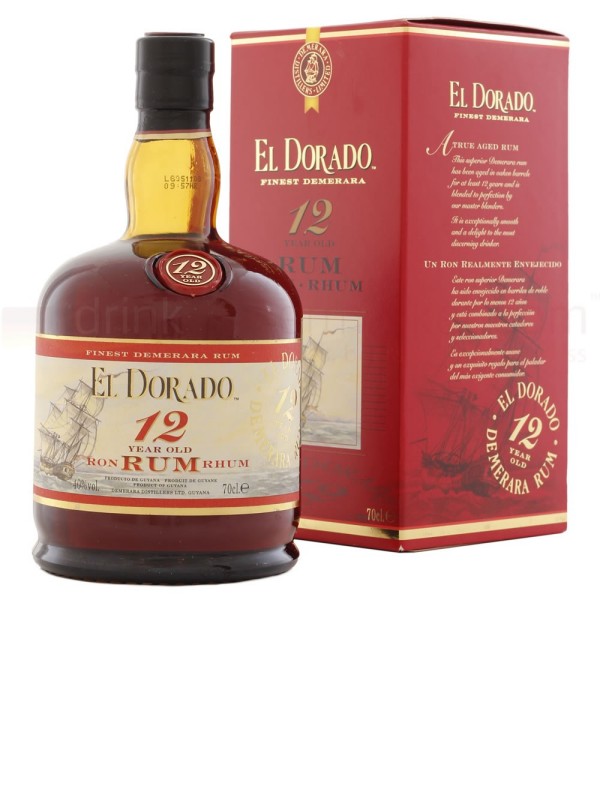 Rum El Dorado 12 let 40% 0,70 l
