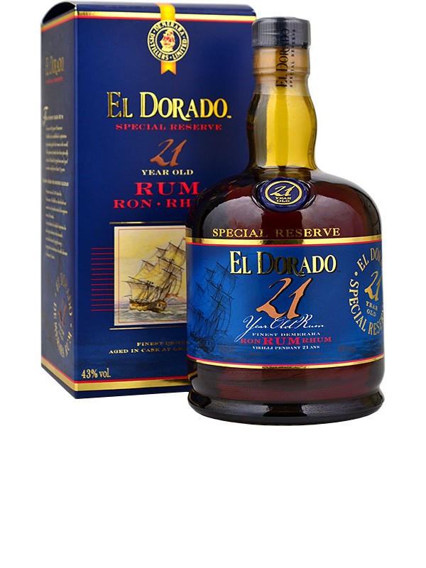 Rum El Dorado 21 let 43% 0,70 l