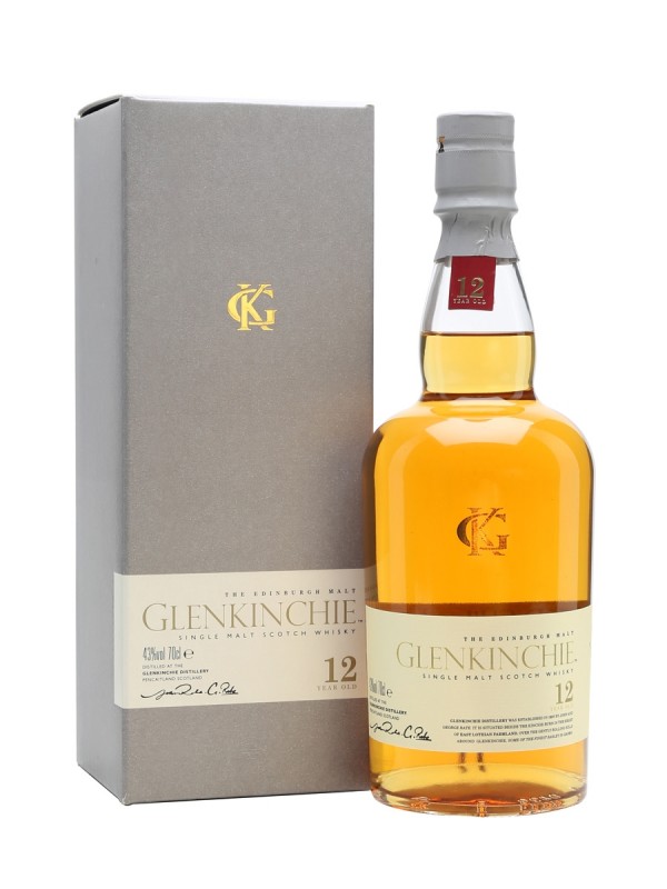 Whisky Glenkinchie 12 yo 43% 0,7 l