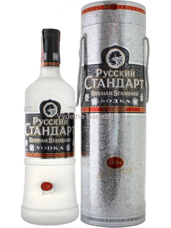 Vodka Ruski Standard Original 3,0 l 40% tubus